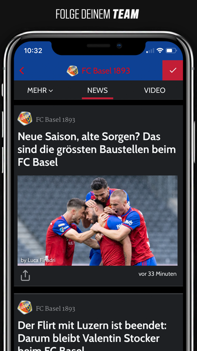 sport.ch Screenshot