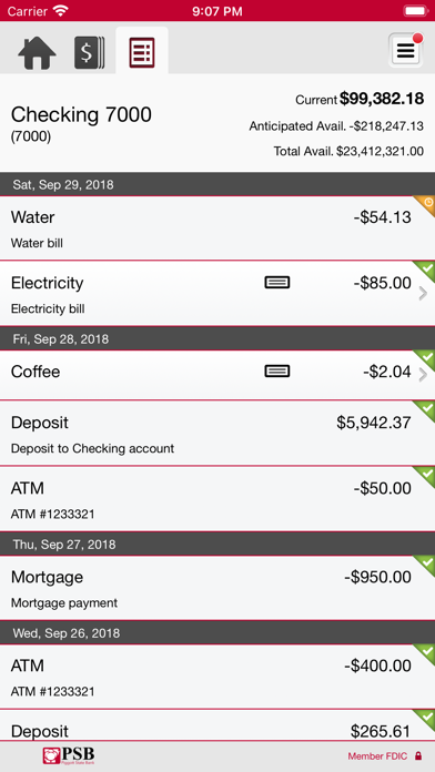 Piggott State Bank Biz Screenshot