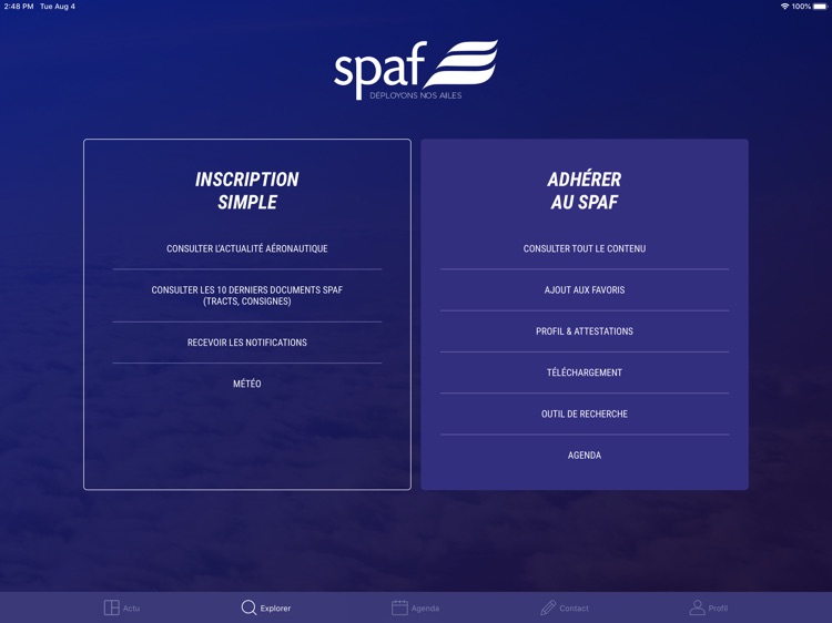 SPAF Syndicat des Pilotes AF