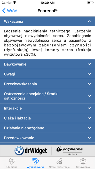 DrWidget Baza Leków Screenshot