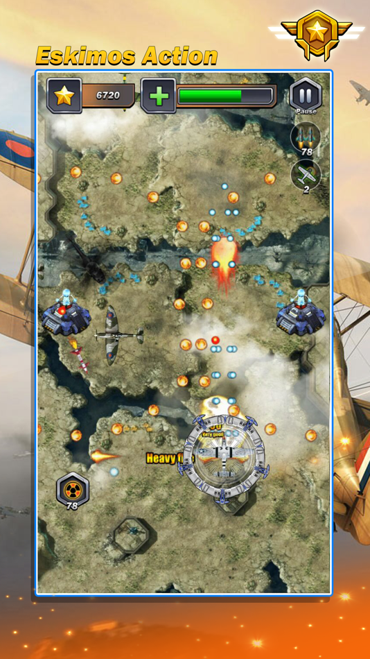 #7. Squadron War: Galactic fighter (iOS) Podle: Phuong Pham