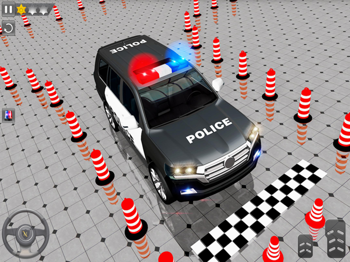 Advance Police Parking Game