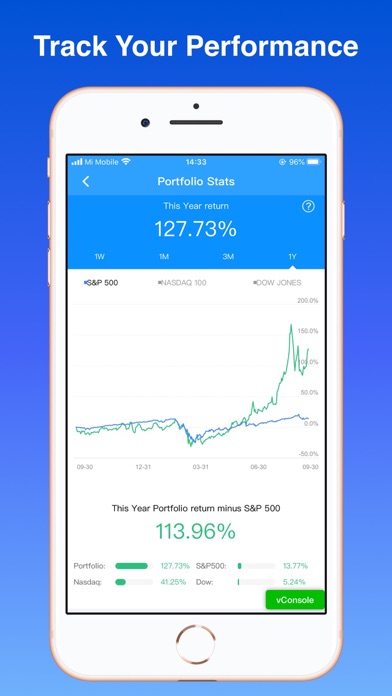 Stock Market Simulator Live Screenshot