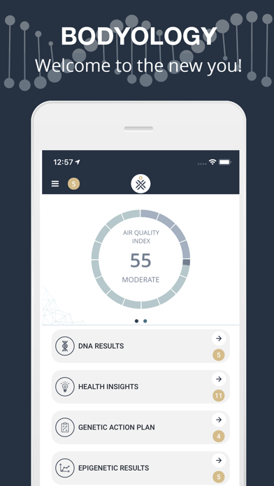 BODYOLOGY DNA Screenshot