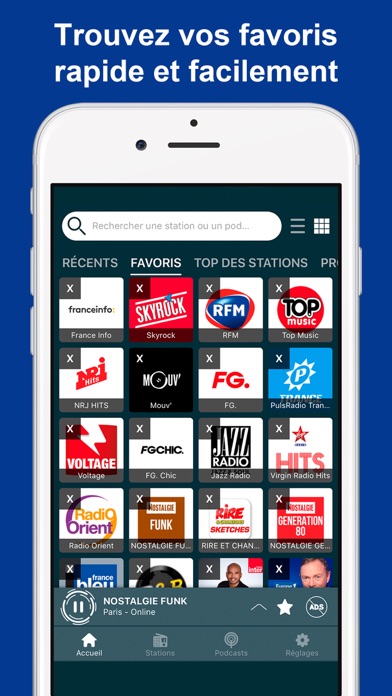 France Radio: Online, FM et AM Screenshot