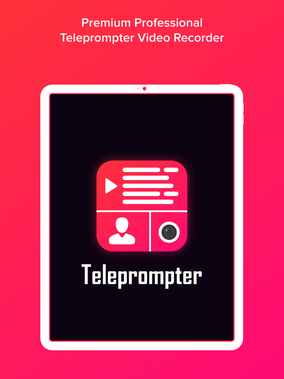 Screenshot #4 pour Teleprompter Video Recorder