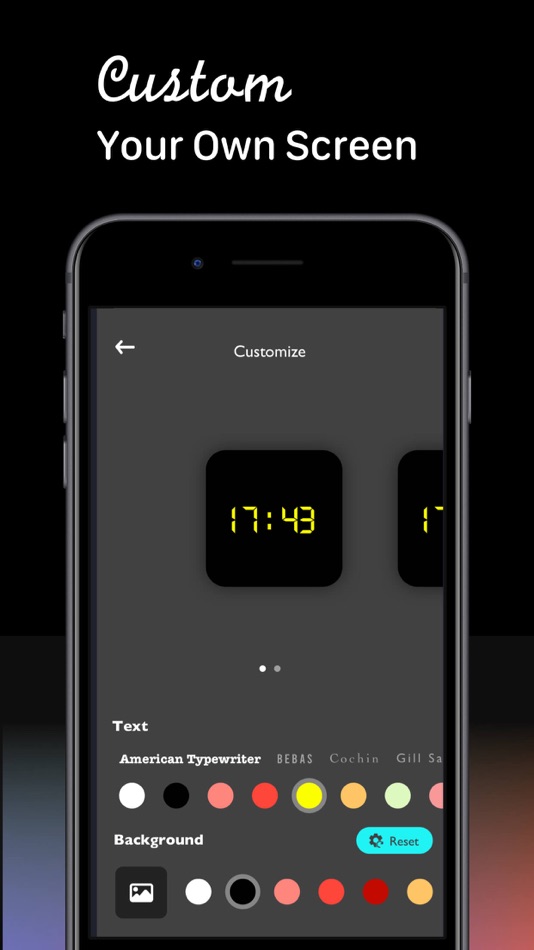 #2. Art Clock Widget-Edit screen (iOS) Podle: Anshun Lingyun Technology Development Co., Ltd.
