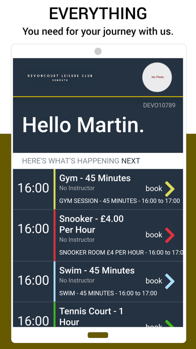 Screenshot #1 pour Devoncourt Leisure Club