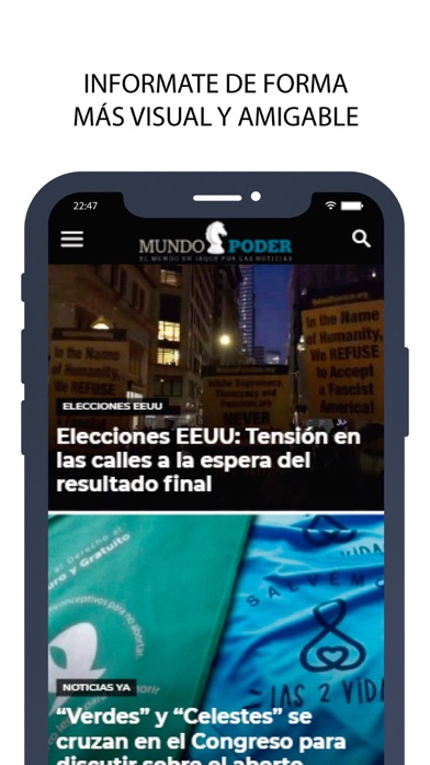 Mundo Poder Noticias Screenshot