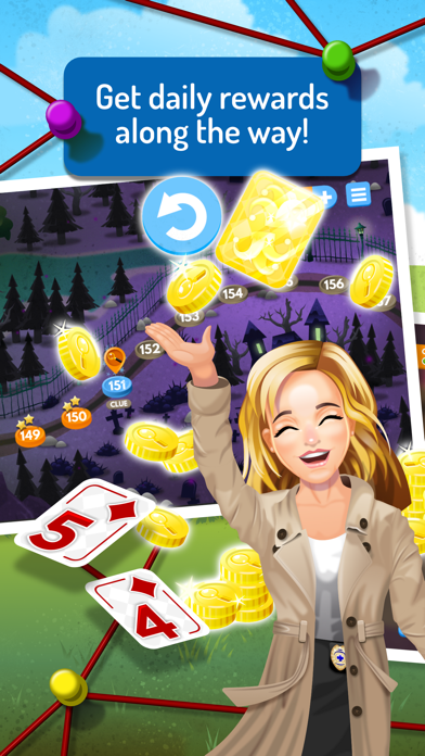 Solitaire Mystery Card Game Screenshot