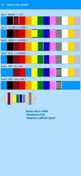 Game screenshot Gluon Resistor Calculator mod apk
