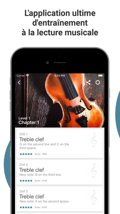 Screenshot #1 pour Complete Music Reading Trainer