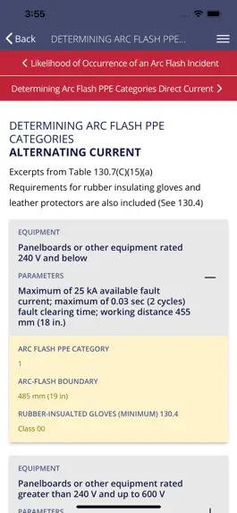 Game screenshot NECA 70E® PPE Selector Guide hack