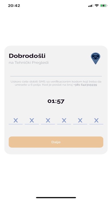 Tehnički Pregledi Screenshot
