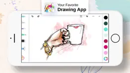 drawing pad procreate sketch iphone screenshot 1