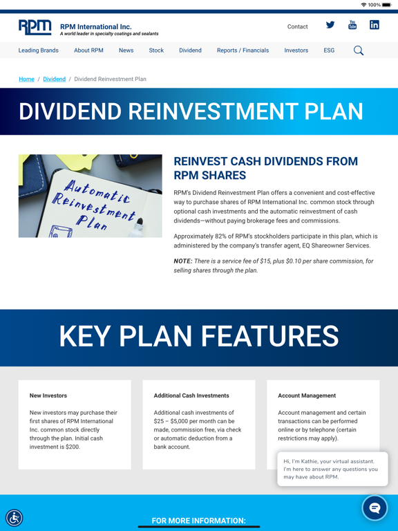 Screenshot #4 pour RPM Investor Relations