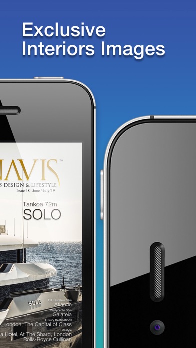 NAVIS: Luxury Yacht Magazine Screenshot