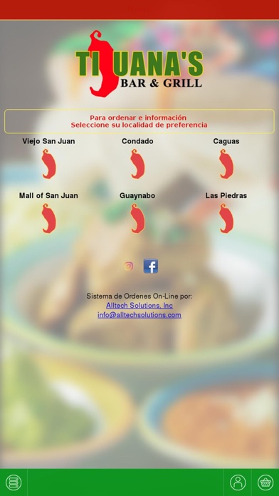 Tijuanas Bar and Grill Screenshot