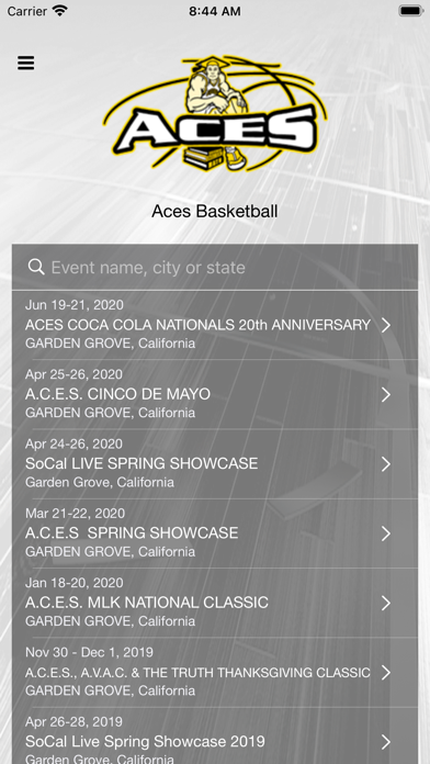 Screenshot #1 pour ACES Basketball
