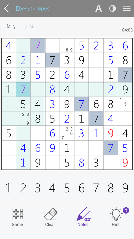 #4. Sudoku - Classic brain teaser (iOS) 由: Quarzo Apps