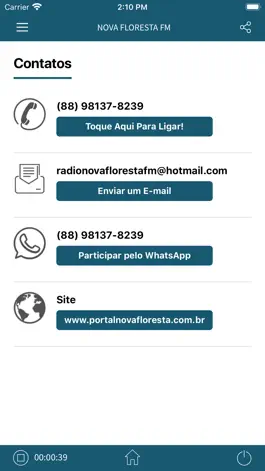 Game screenshot Rádio Nova Floresta FM hack