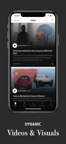 Screenshot 5 The Wall Street Journal. iphone