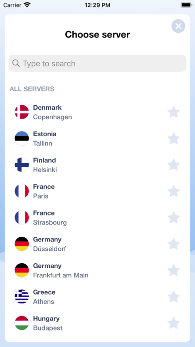 Patriot Protection VPN Screenshot