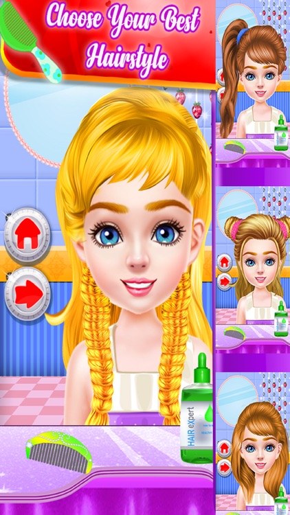 Cute Girl Super Hair Salon screenshot-7