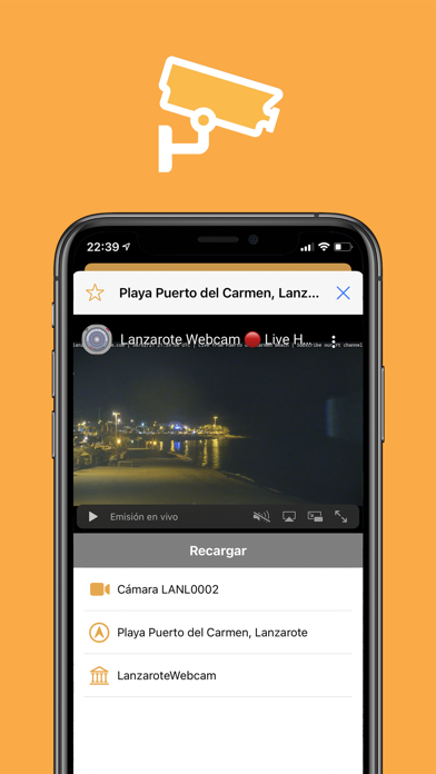 ESCams - The cameras of Spain Screenshot
