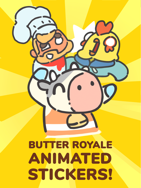 Screenshot #4 pour Butter Royale Stickers