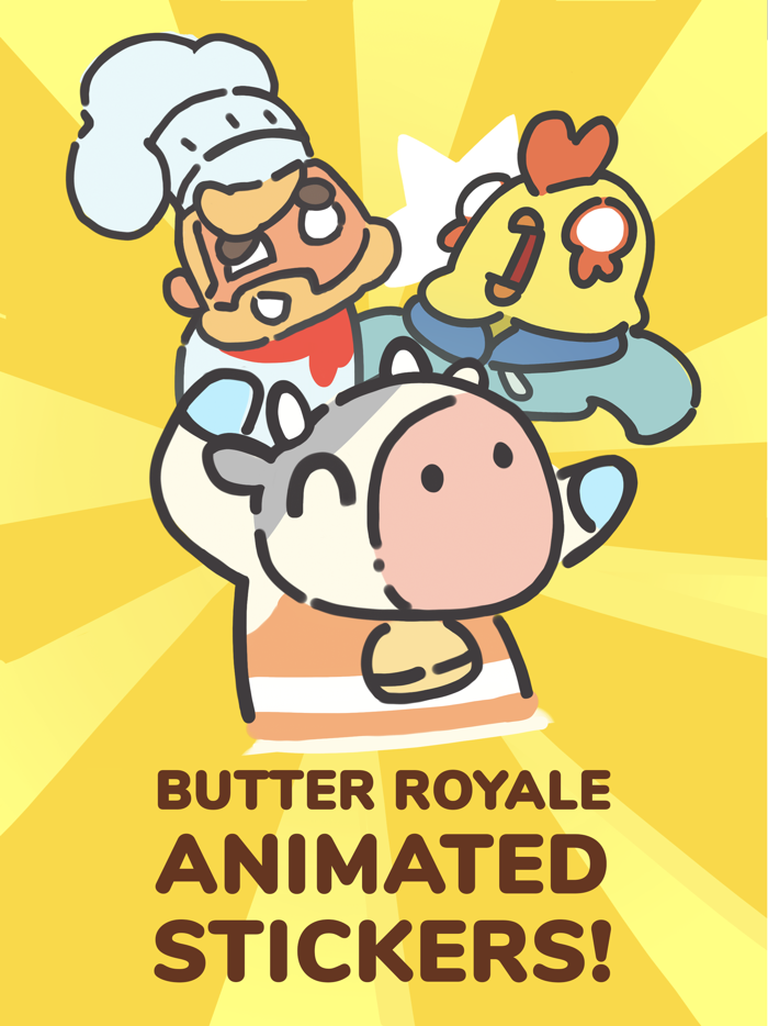 Butter Royale Stickers