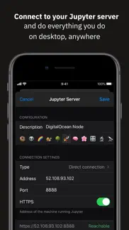 juno connect: jupyter client iphone screenshot 1