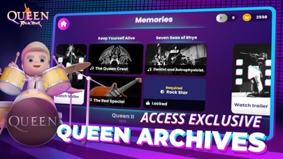 Queen: Rock Tour Screenshot