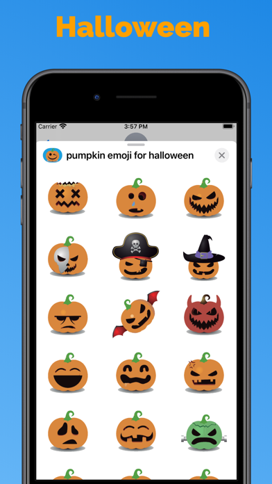 Pumpkin : Halloween stickersのおすすめ画像1