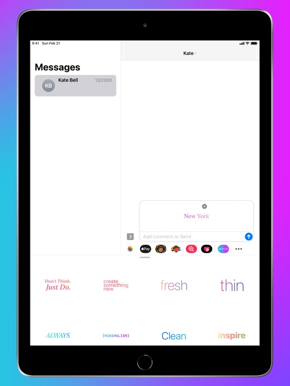 Screenshot #5 pour Minimalism Sticker Pack