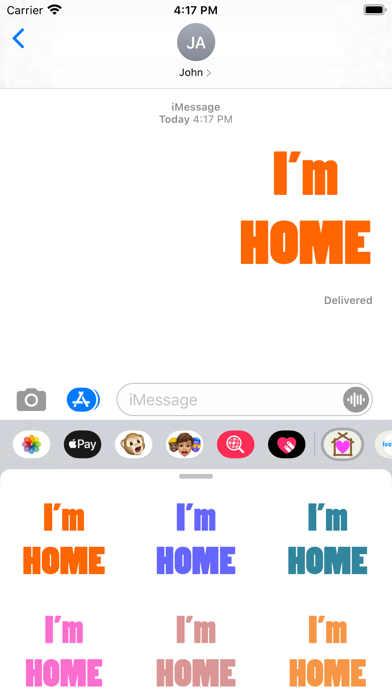 Home Stickers! Screenshot