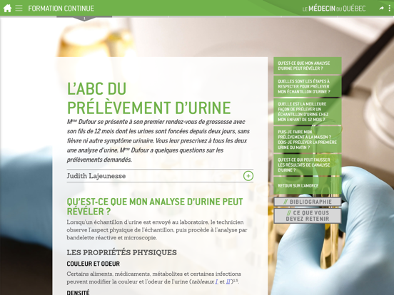 Screenshot #6 pour Le Médecin du Québec
