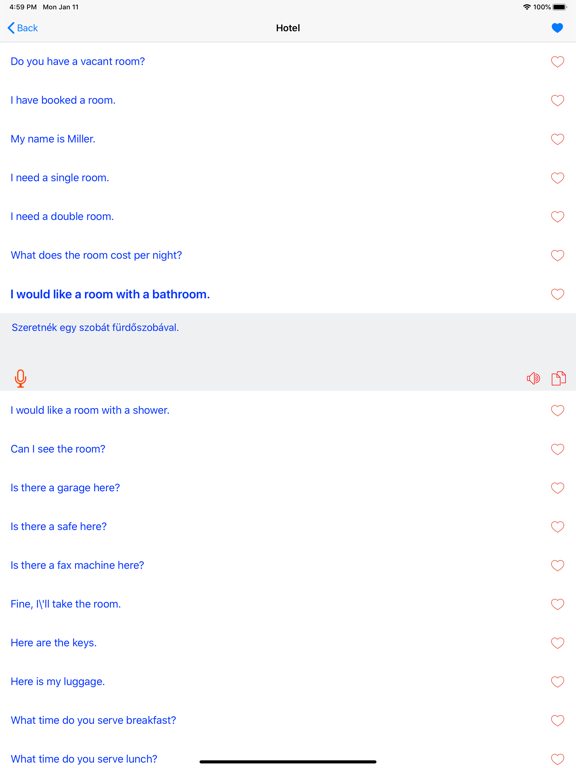 Screenshot #5 pour Learn Hungarian Offline Travel