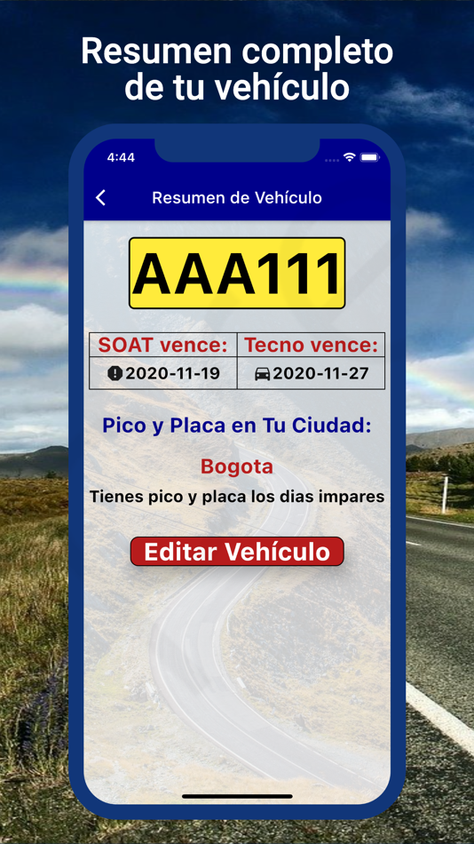 #3. Pico y Placa Bogota (iOS) Ved: Fabian Reyes
