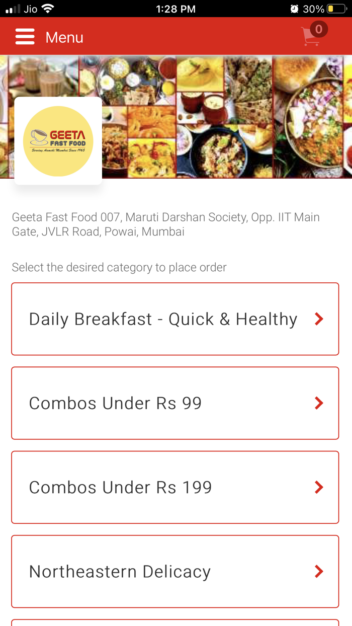 Geeta Fast Food