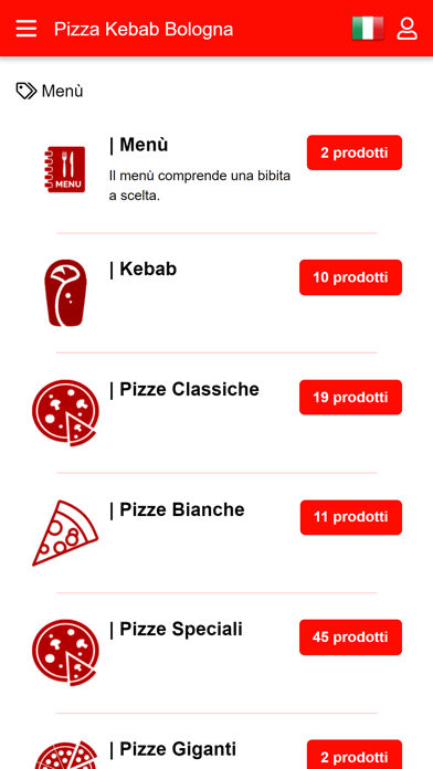 Pizza Kebab Bologna Screenshot