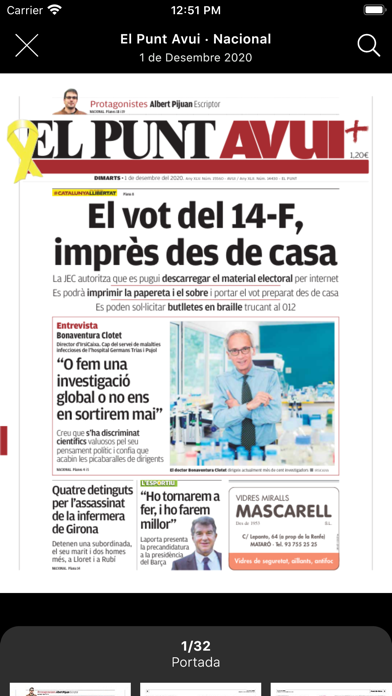 El Punt Avui - Nacional - V2 Screenshot