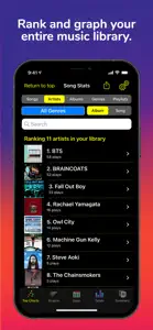 Song Stats for Apple Music screenshot #2 for iPhone
