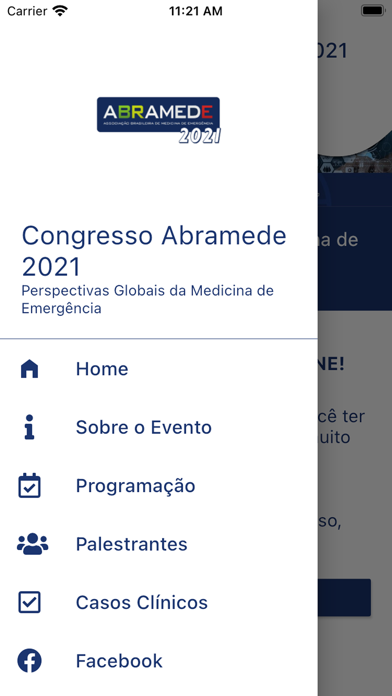 Congresso Abramede 2021 Screenshot