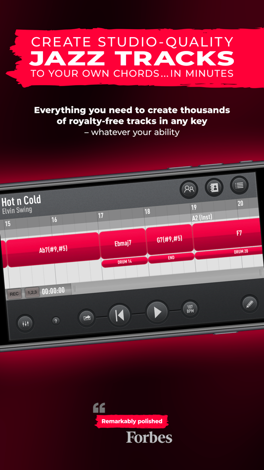 #1. SessionBand Jazz 4 (iOS) di: UK Music Apps Ltd