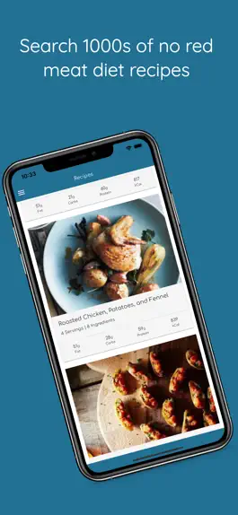 Game screenshot No Red Meat Diet Recipes mod apk