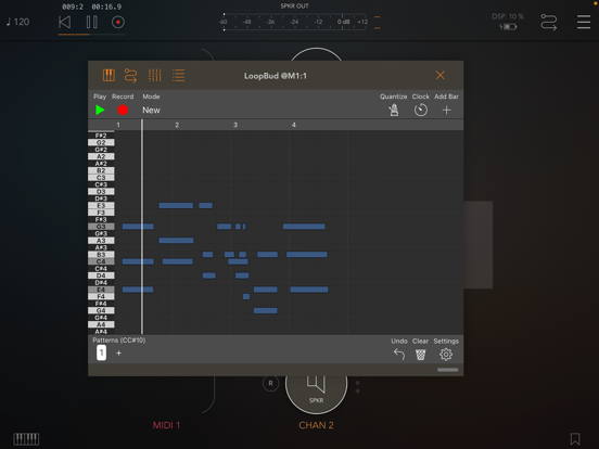 LoopBud - AUv3 MIDI Recorderのおすすめ画像1