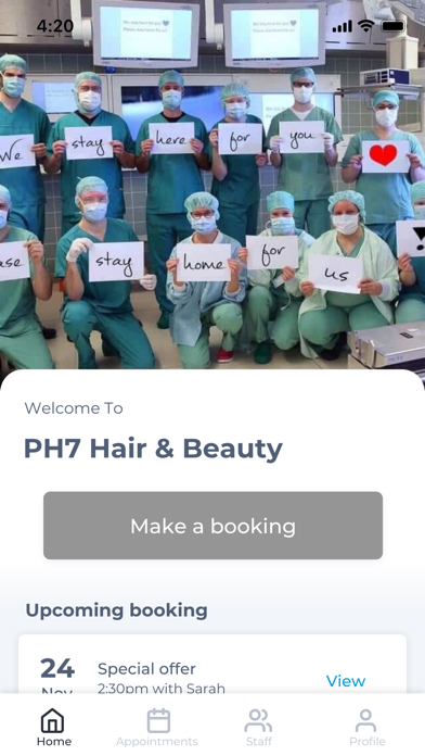 PH7 Hair & Beauty Screenshot