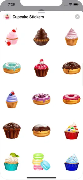 Game screenshot Cupcake Stickers! apk
