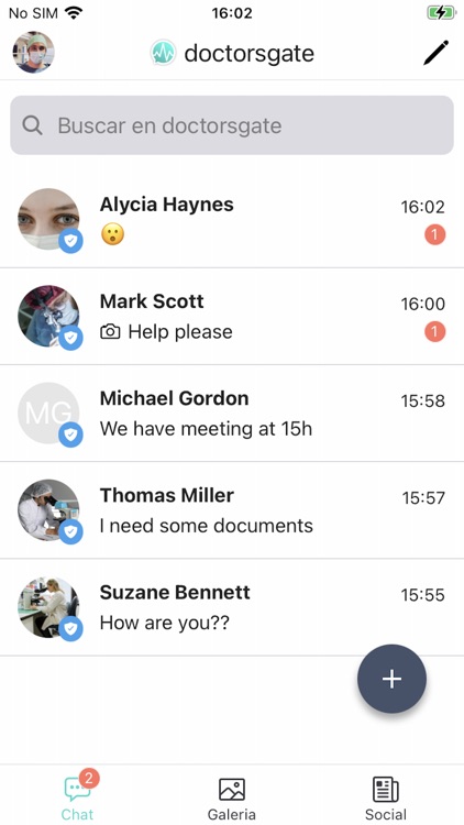 doctorsgate - Secure Messenger screenshot-3